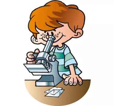 Young Scientist Sticker - TenStickers