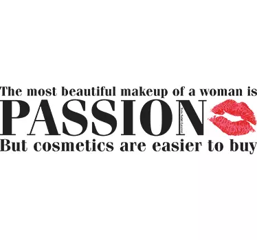 Yves Saint-Laurent Passion Wall Sticker - TenStickers