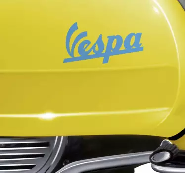 Vespa motorbike sticker vinyl Decal - TenStickers