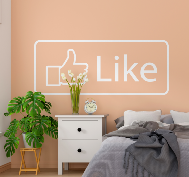 Thumbs Up Gesture text sticker - TenStickers