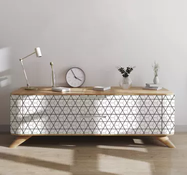 Scandinavian motifs furniture sticker - TenStickers