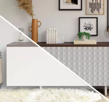3D effect furniture decal - TenStickers