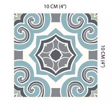 Portuguese style tile sticker - TenStickers
