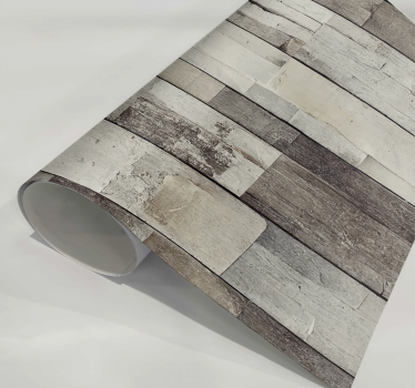 Light aged wood furniture sticker - TenStickers