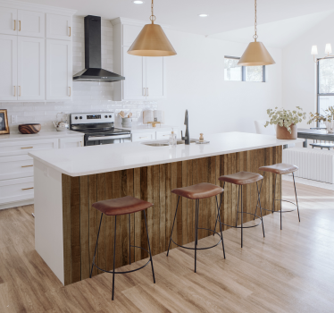 Wood Planks Furniture Decal - TenStickers