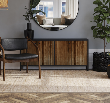 Wood Planks Furniture Decal - TenStickers