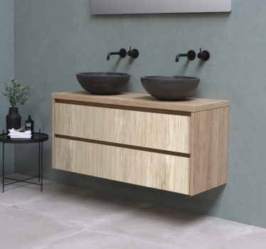 Light Colored Wood Furniture Decal - TenStickers