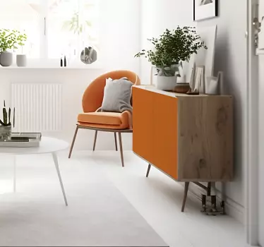 Contact paper - Matte Orange - TenStickers