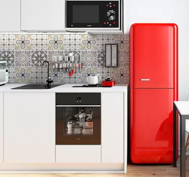 Classic kitchen kitchen tile sticker - TenStickers