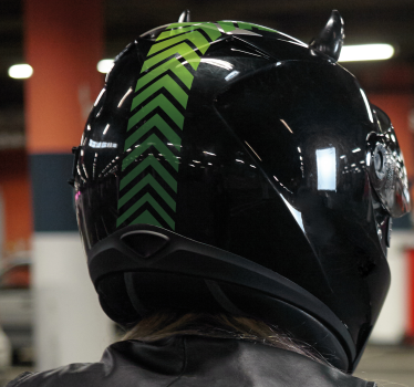 Arrows design motorbike sticker - TenStickers