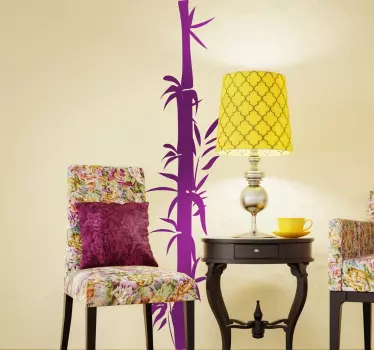 Bamboo Branch Decal - TenStickers