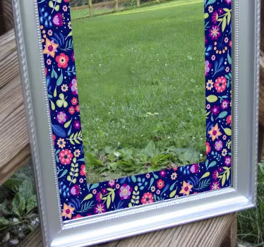 beautiful flowers sticker - TenStickers