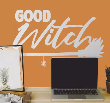 Benevolent sorceress quote wall sticker - TenStickers