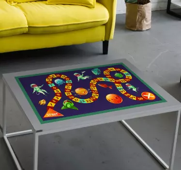 Board game space decals for furniture - TenStickers