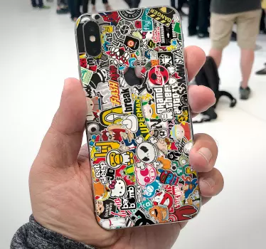 Bomb iPhone decal - TenStickers