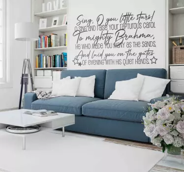 Brahma Quote wall stickers quotes - TenStickers