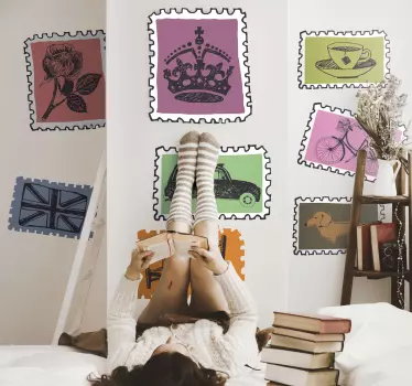 British landmarks pack london sticker - TenStickers