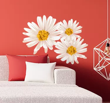Charming floral arrangement flower wall sticker - TenStickers