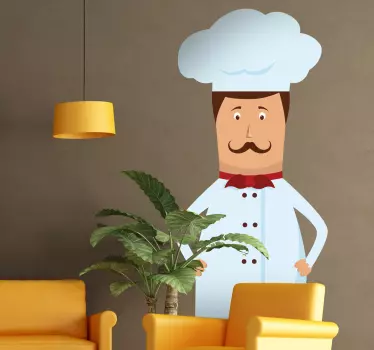 Chef Wall Sticker - TenStickers