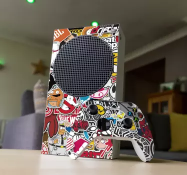 Classic game sticker bomb xbox skin - TenStickers