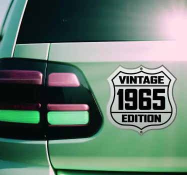 Classic retro vintage Motorcycle stickers - TenStickers