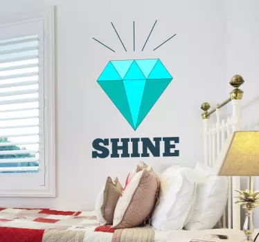 Diamond Wall Sticker - TenStickers