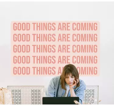 Inspire your day quote wall sticker - TenStickers