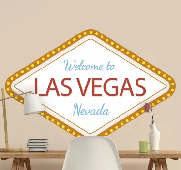 Las Vegas Custom wall decor - TenStickers