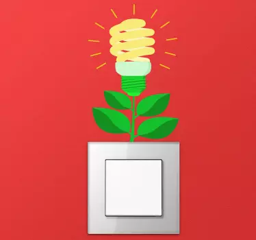 Light Flower Home Wall Sticker - TenStickers