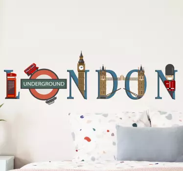 London landmarks london sticker - TenStickers