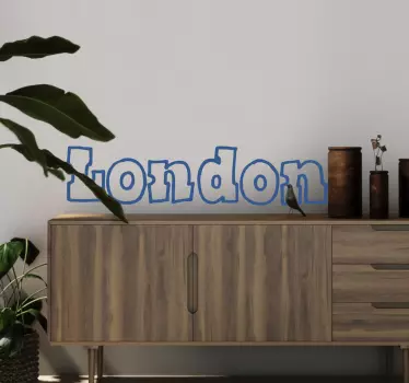 London Wall Sticker - TenStickers