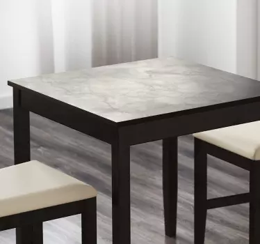 Marble Effect Table Sticker - TenStickers