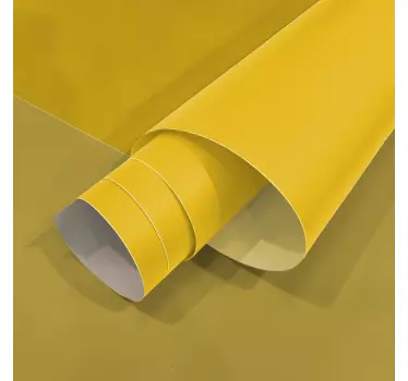 Contact paper - Matte Yellow - TenStickers