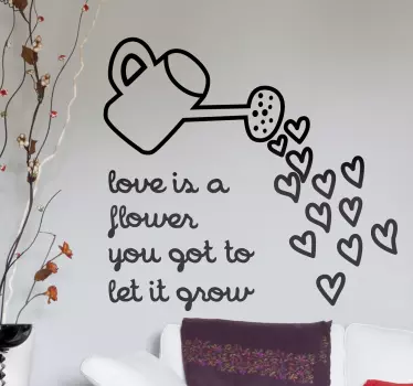 Mind Games Lyrics Sticker - TenStickers