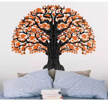 Nature wall sticker creative tree design - TenStickers