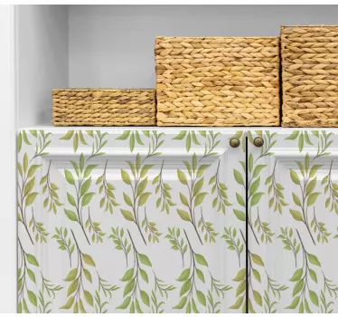 Nature wall sticker lush green design - TenStickers