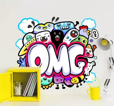 OMG decals for furniture - TenStickers