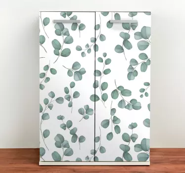 Plant sticker eucalyptus greenery design - TenStickers