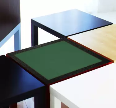 Poker Table Sticker - TenStickers