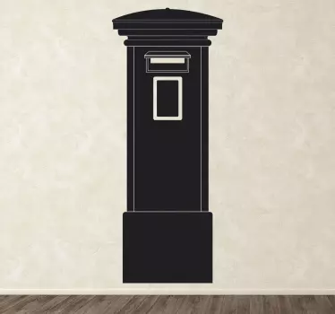 Classic Post Box Living Room Wall Sticker - TenStickers