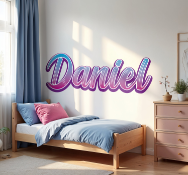Purple Graffiti urban decal - TenStickers