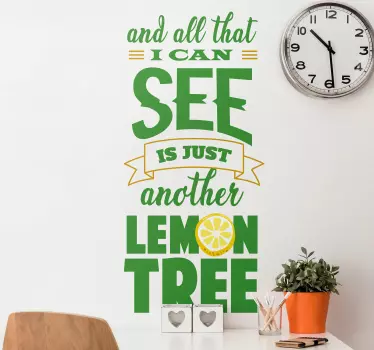 Quote wall sticker and all that i can - TenStickers