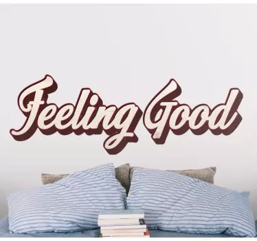 Quote wall sticker motivational text design - TenStickers