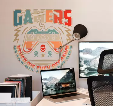 Respawn video game decal - TenStickers