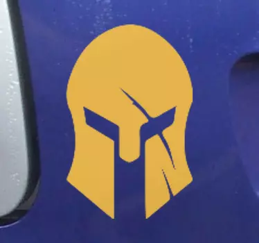 Roman helmet design Motorcycle decal - TenStickers