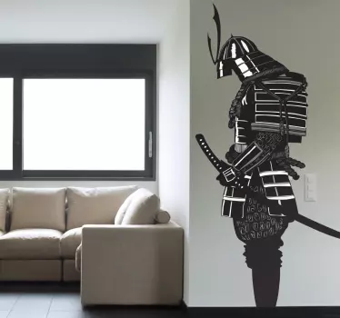 Samurai Warrior Sticker - TenStickers