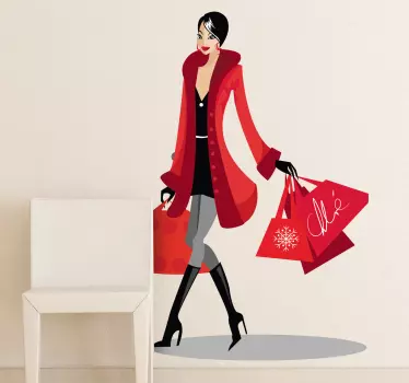 Shopping Sticker - TenStickers