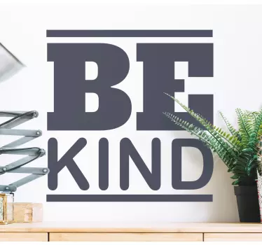Show compassion quote wall sticker - TenStickers