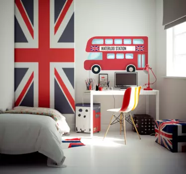 The London Bus Wall Sticker - TenStickers