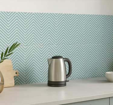 Tile sticker patterned square - TenStickers